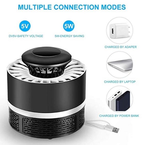 Unbranded Other - Engineering Plastics Mosquito Killer Lamp with USB